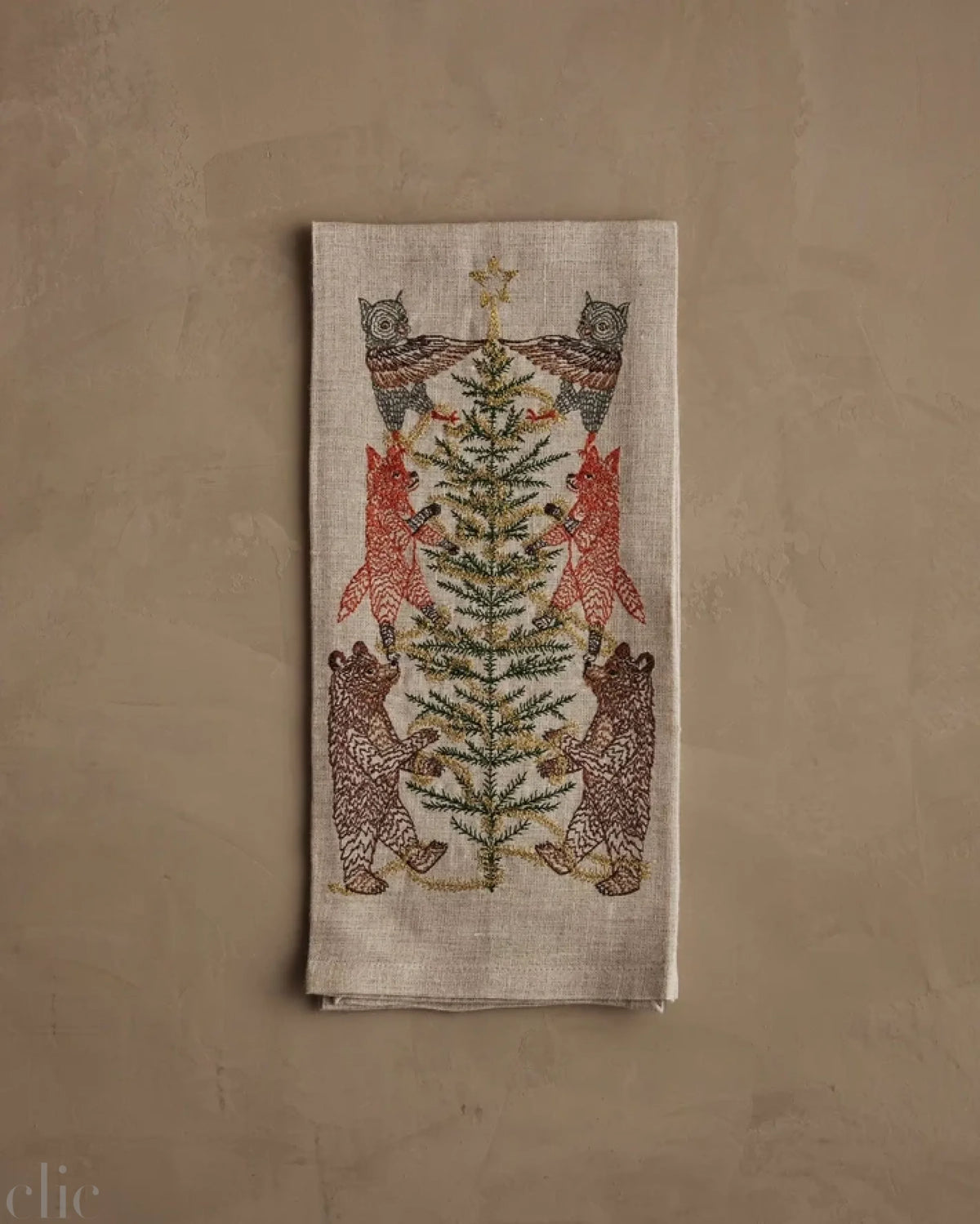 Tinsel Tea Towel, from Coral & Tusk