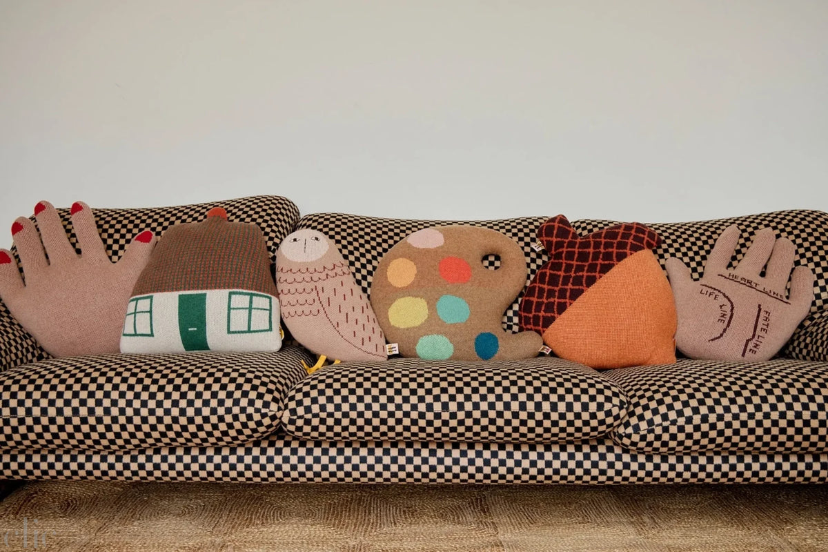 Acorn Shaped Cushion, from Donna Wilson