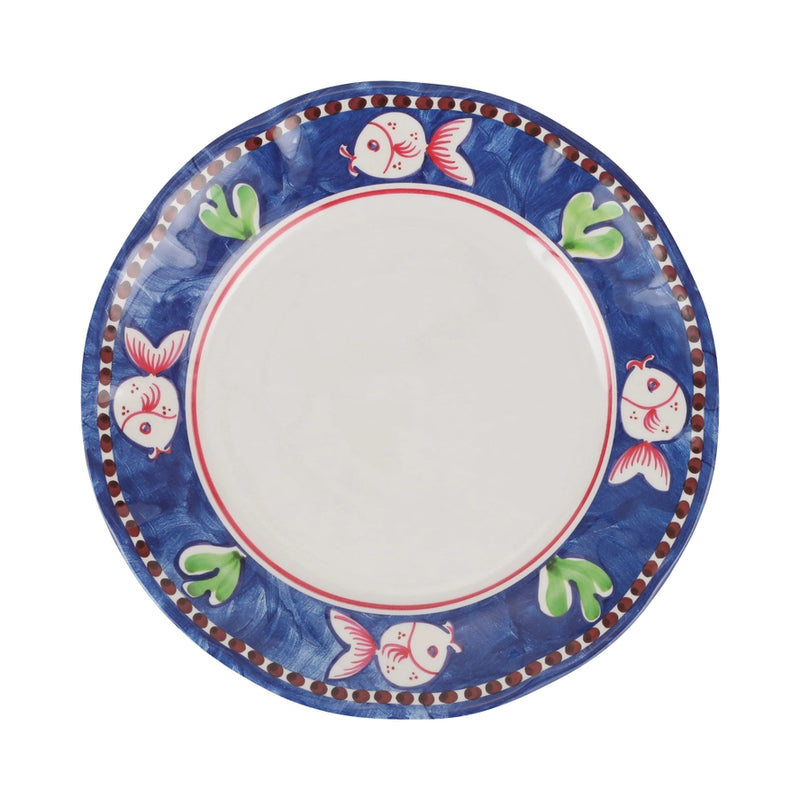 Pesce Dinner Plate, from Vietri