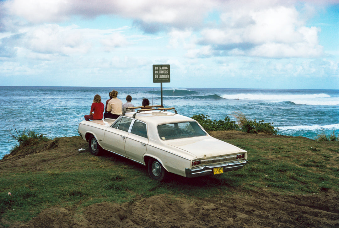 "First Look” Sunset Beach ,Oahu, HI 1973 by Jeff Divine