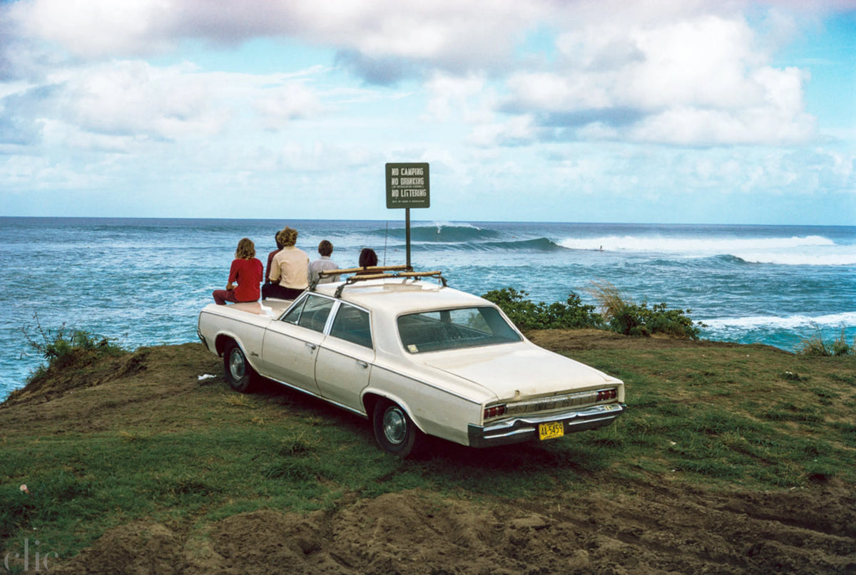 "First Look” Sunset Beach ,Oahu, HI 1973 by Jeff Divine