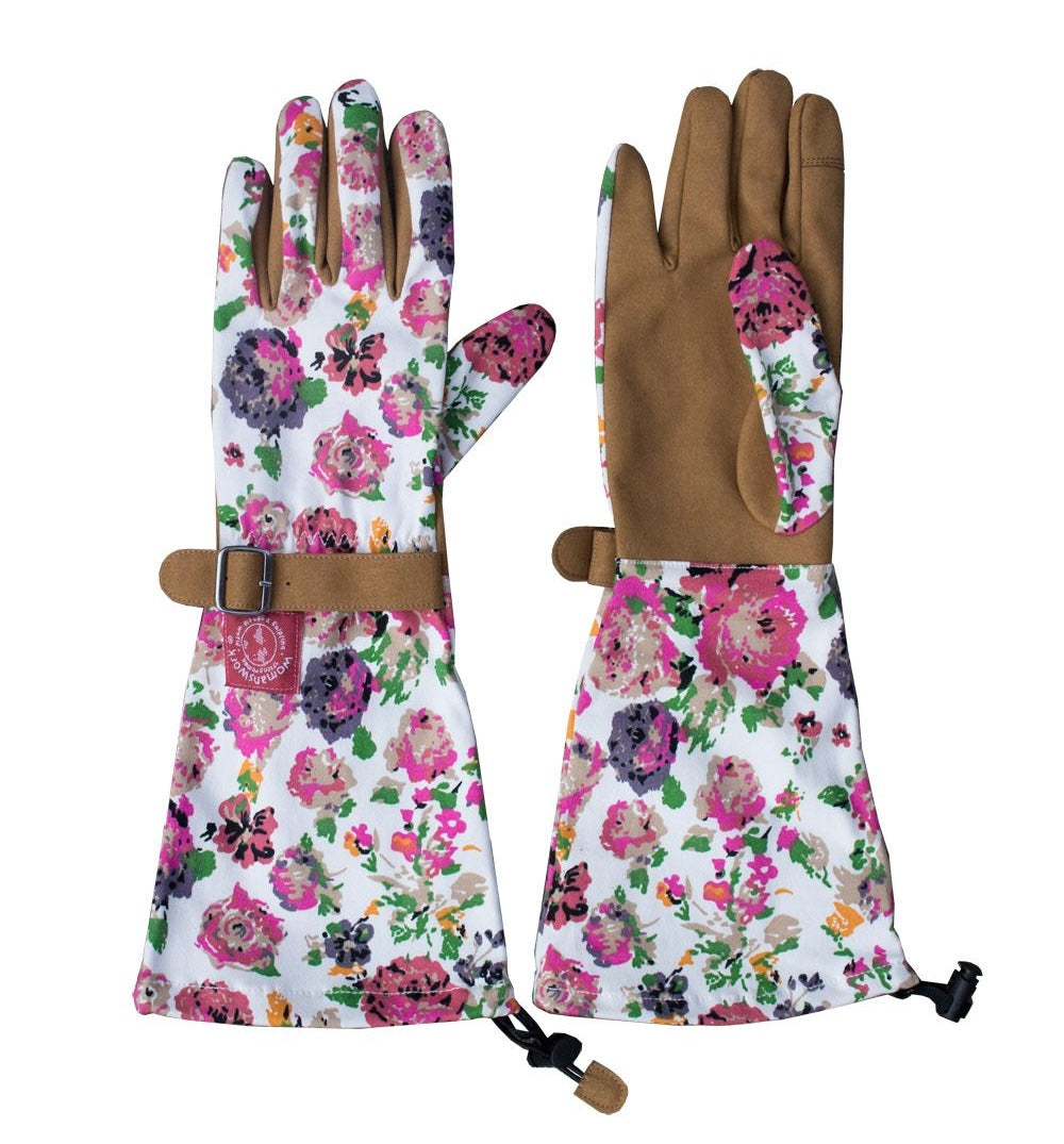 Arm Saver Gloves in Cotton Rose, from Womanswork