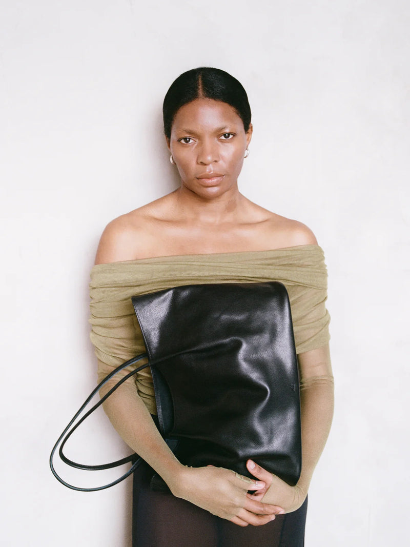 Large Frances Bag in Black, from Are Studio