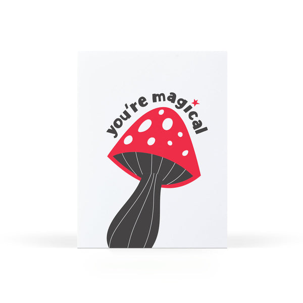 Magical Mushroom Birthday Card, from Sweet Bippy Press