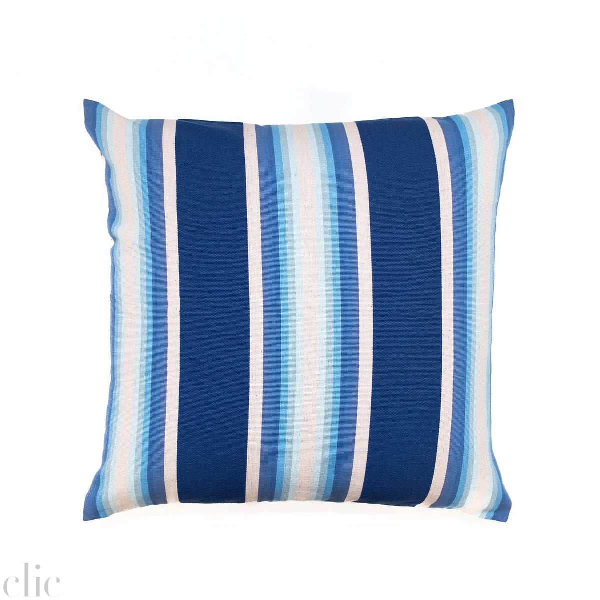 Pillow in Blue Ombre 24" x 24"