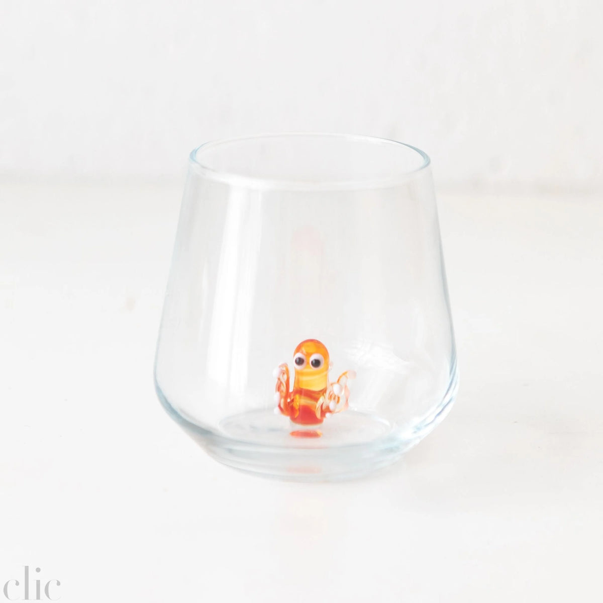 Octopus Drinking glass