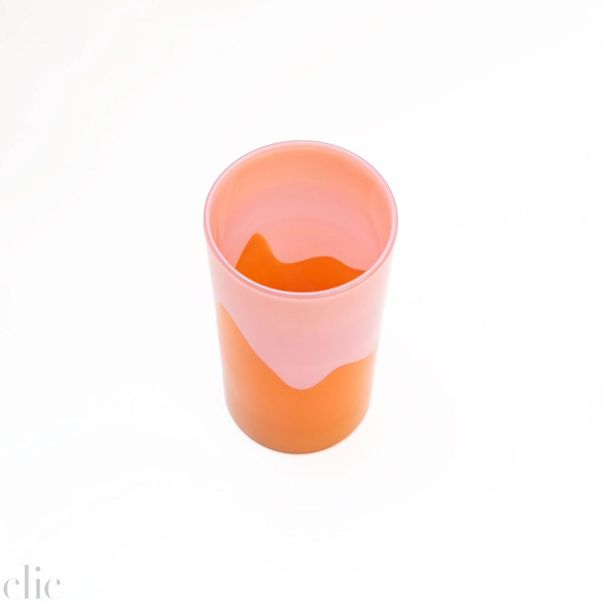 Medium Drip Vase in Pink