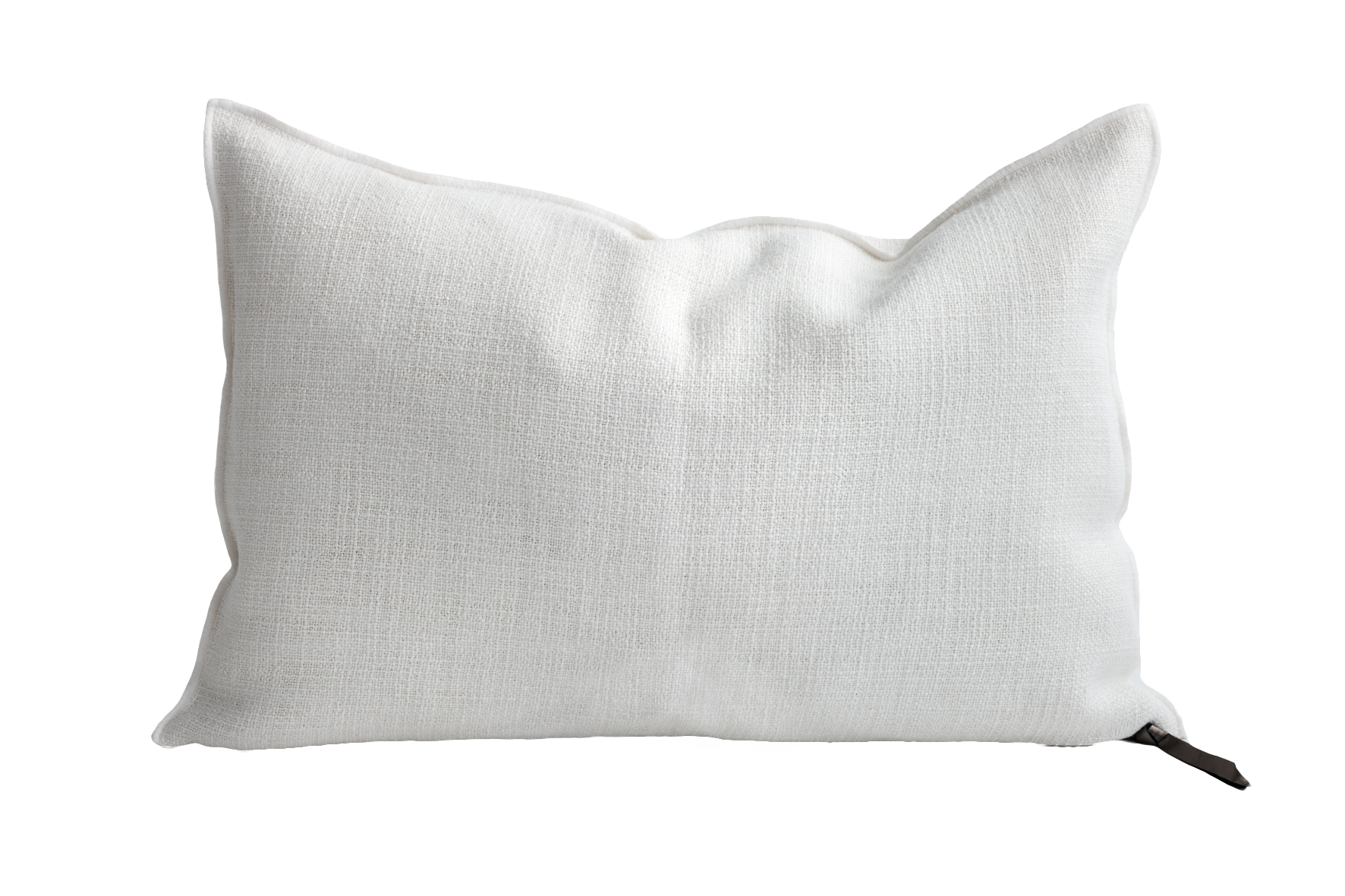Vintage Canvas Linen Blanc Pillow 16x24, from Maison de Vacances