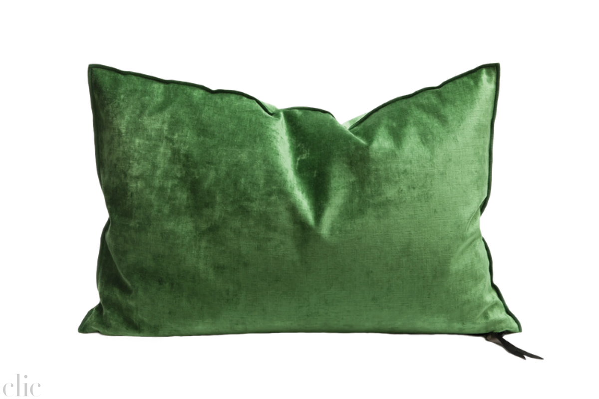 Velvet Pillow 16x24 in Cactus, from Maison De Vacances