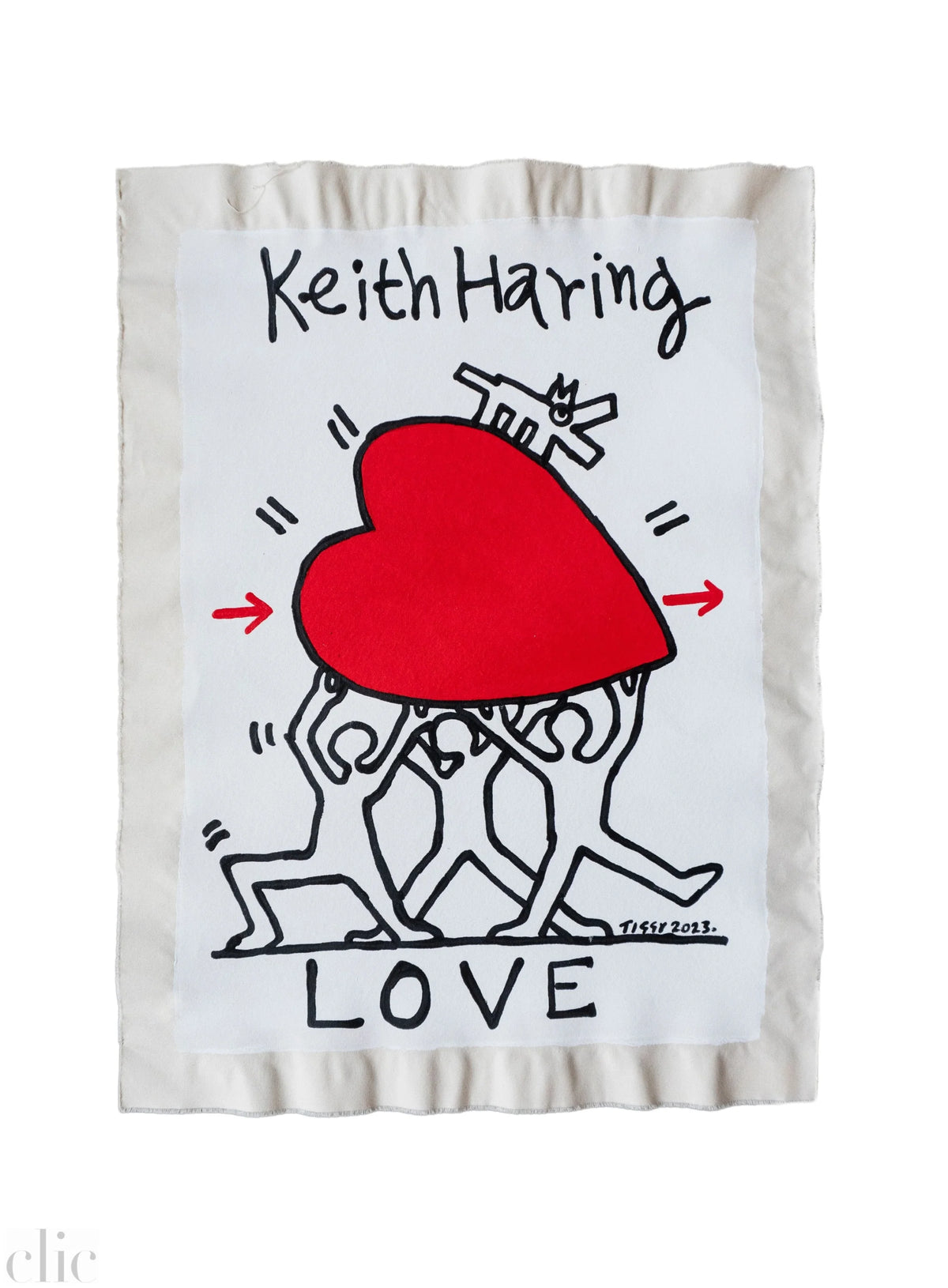 Keith Haring Love, by Tiggy Ticehurst