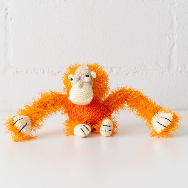 Hand Crochet Monkey, from Ware of the Dog