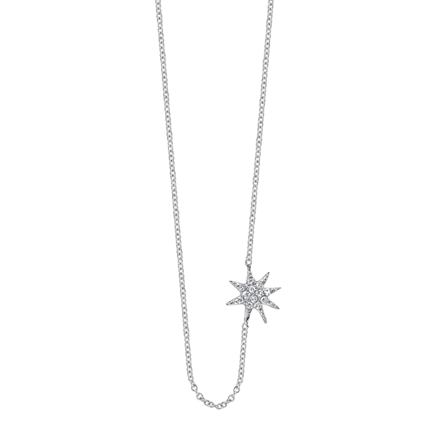 Single Star Pave Necklace, from Gabriela Artigas