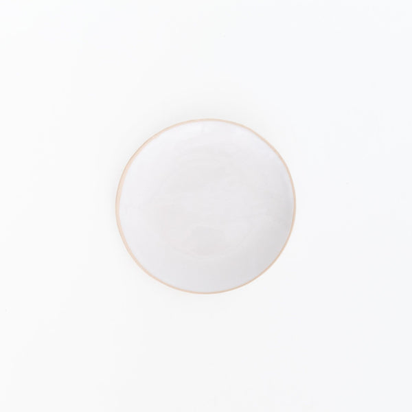 Side Plate in Beach Sand White, from Wonki Ware
