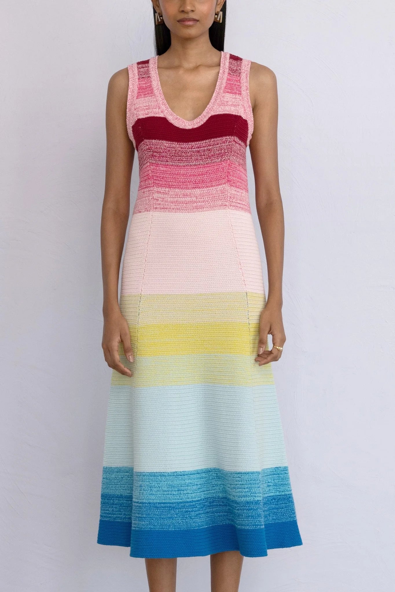 Genoa Dress in Bloom Ombre, from Banjanan