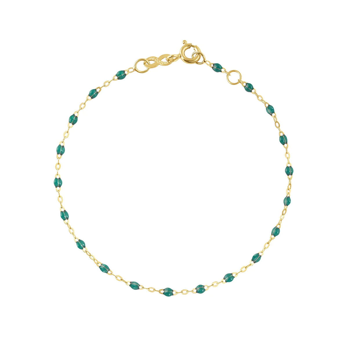 Classic Gigi Emerald Bracelet, Yellow Gold from Gigi Clozeau