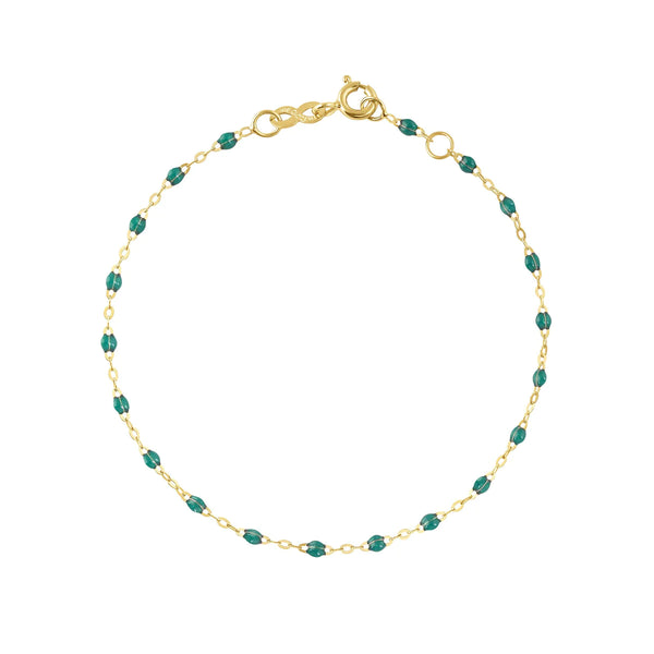 Classic Gigi Emerald Bracelet, Yellow Gold from Gigi Clozeau