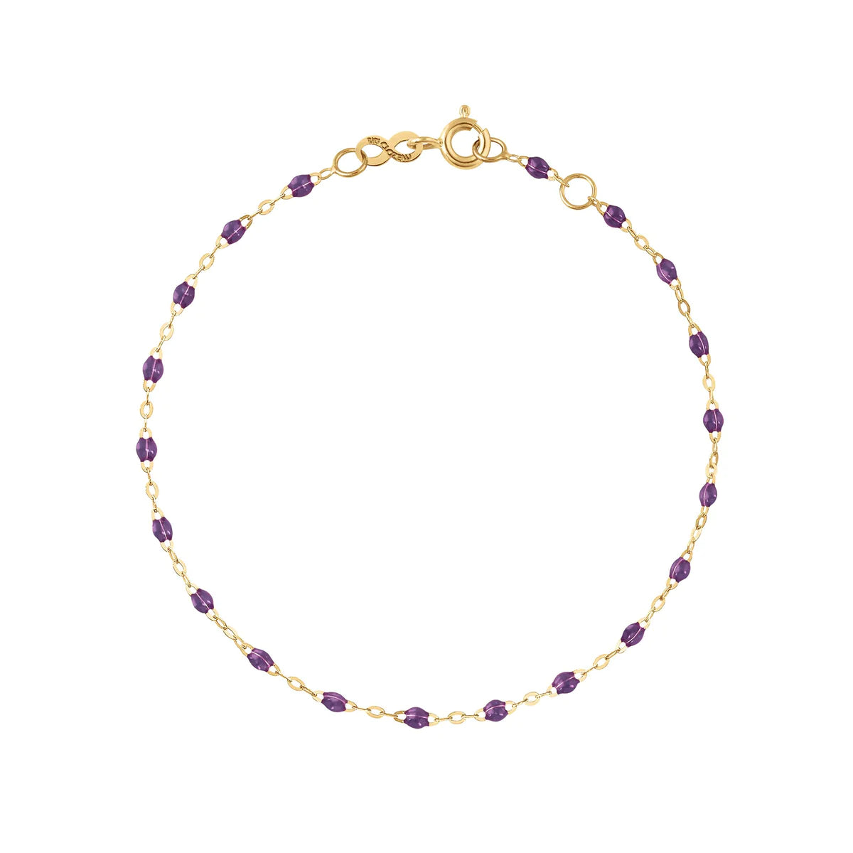 Classic Gigi Violet Bracelet, Yellow Gold from Gigi Clozeau
