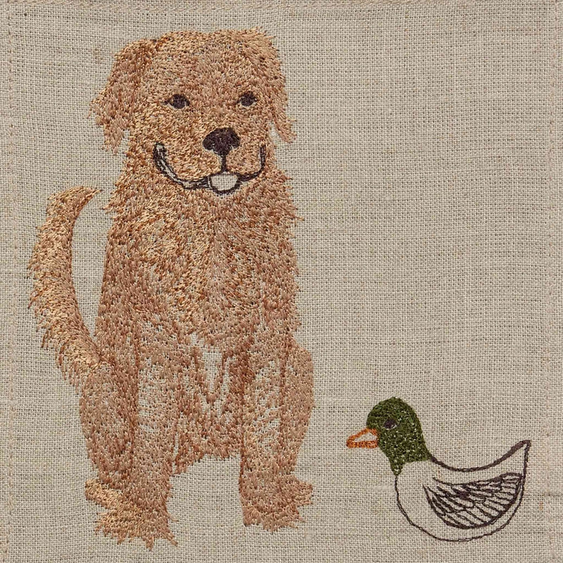 Dog and Toy Cocktail Napkin Set, from Coral & Tusk