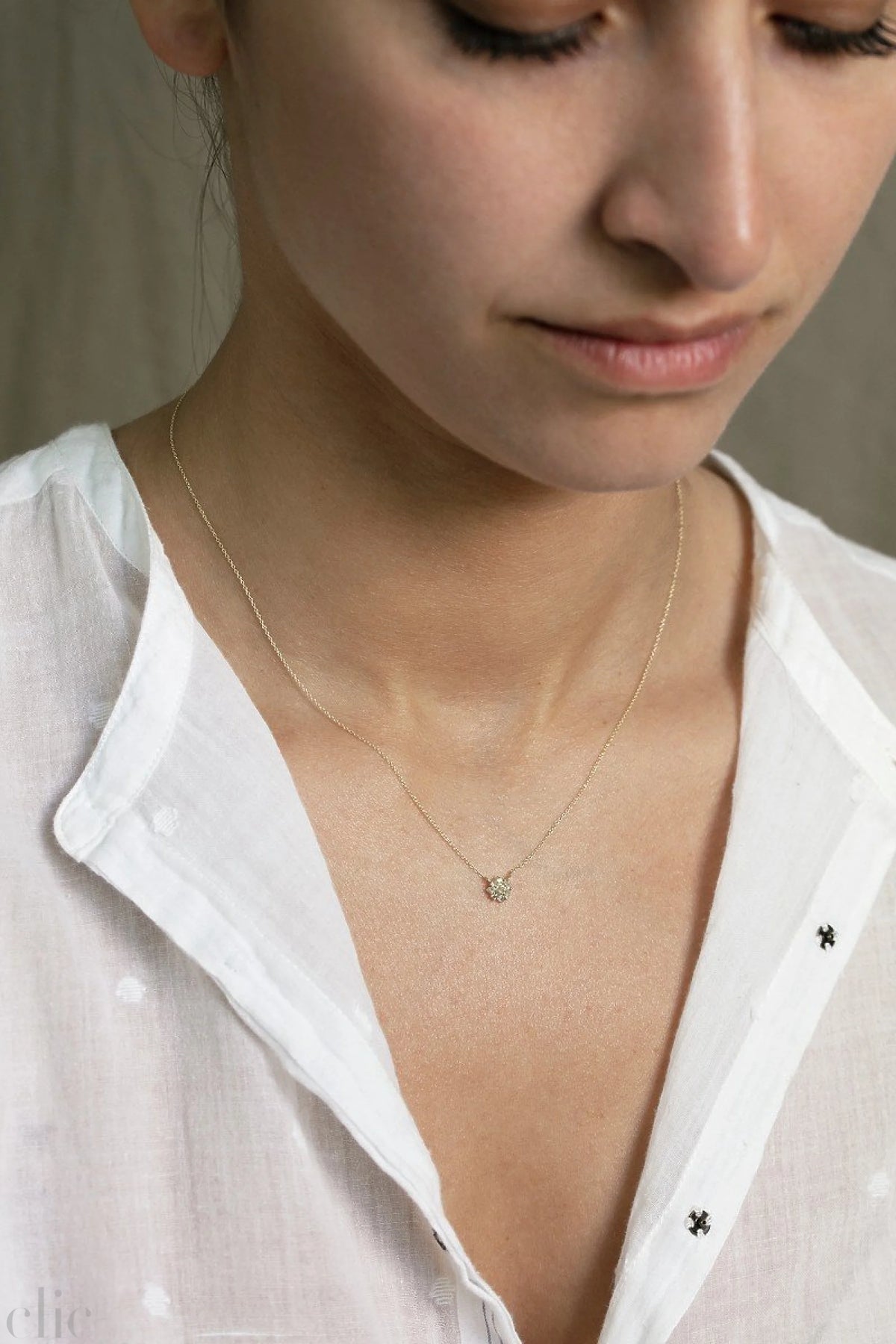 Grace Diamond Necklace, from 5 Octobre