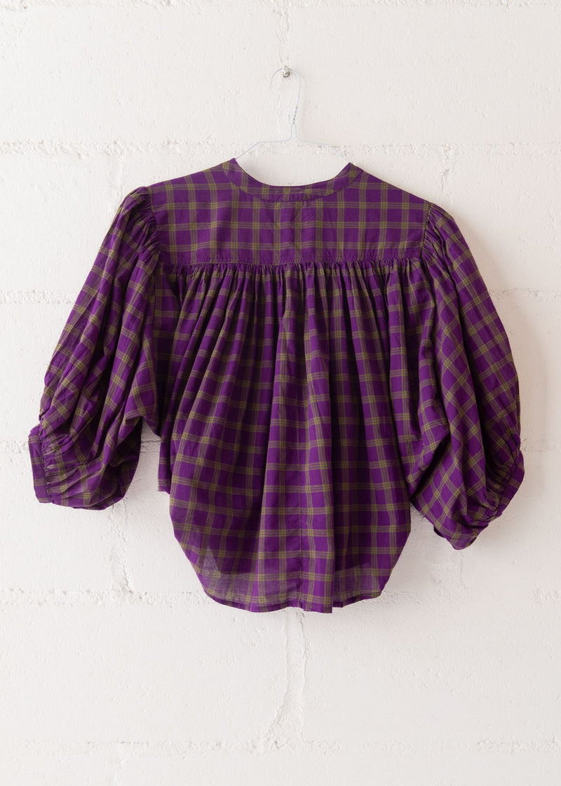 Ink 42 Blouse in Check A 54, from Bellerose