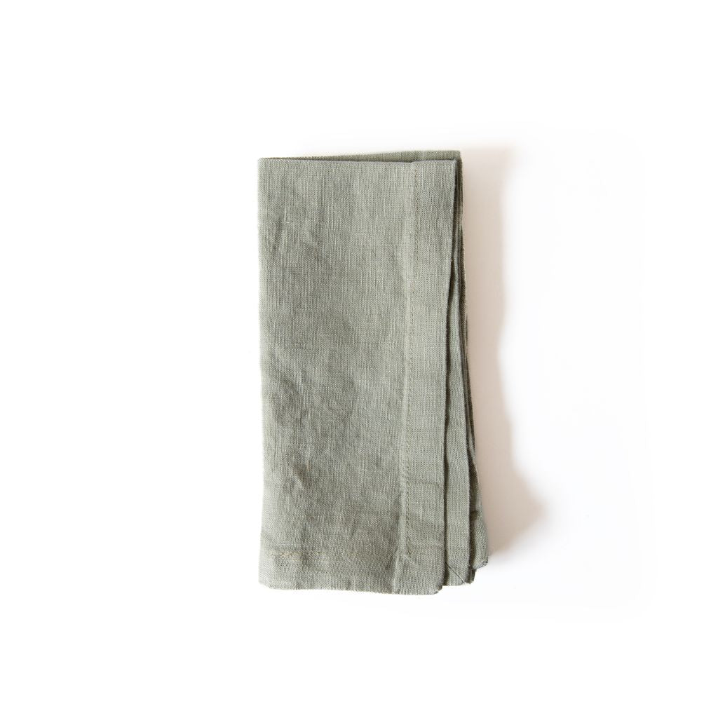 Sage Linen Napkins Set of 2, from Linen Tales