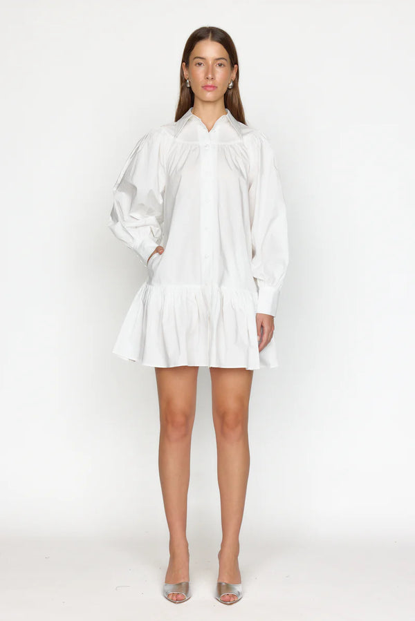 Haddie Dress in White, from Christy Lynn