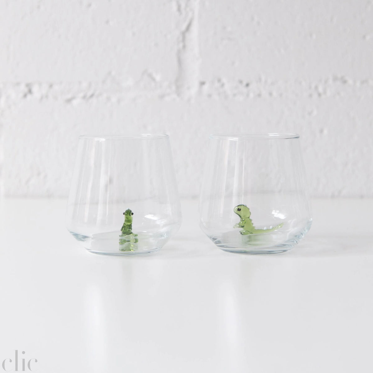 Dinosaur Drinking Glass