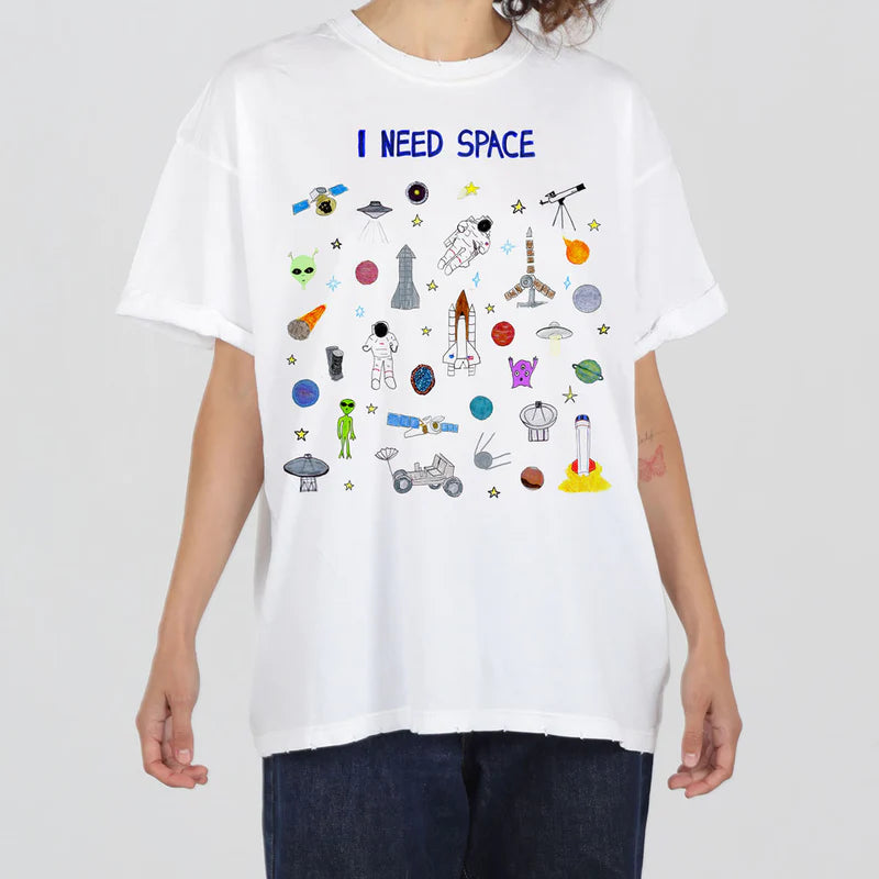 I Need Space Boyfriend Tee, from Unfortunate Portrait