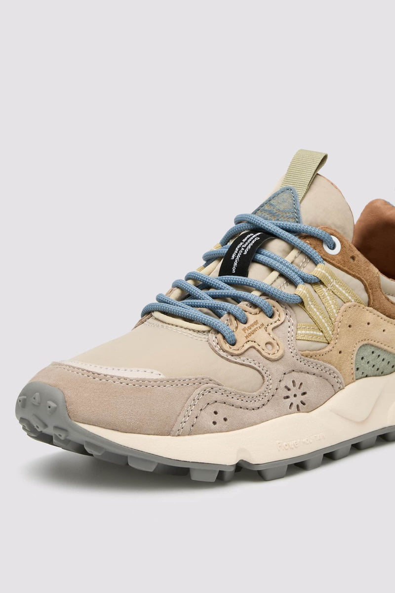 Yamano 3 Uni Sneaker in Taupe & Beige, from Flower Mountain