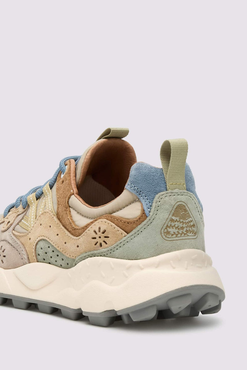 Yamano 3 Uni Sneaker in Taupe & Beige, from Flower Mountain