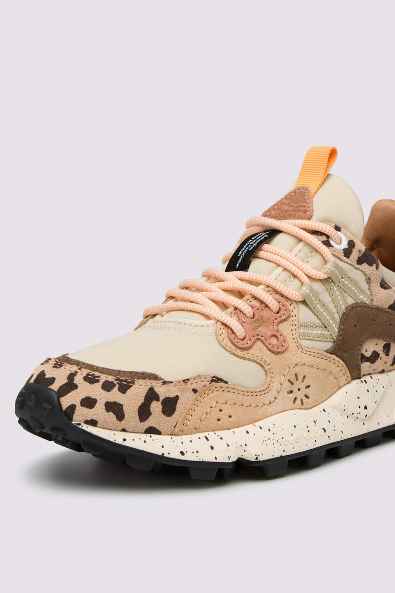 Yamano 3 Uni Sneaker in Beige & Milk, from Flower Mountain