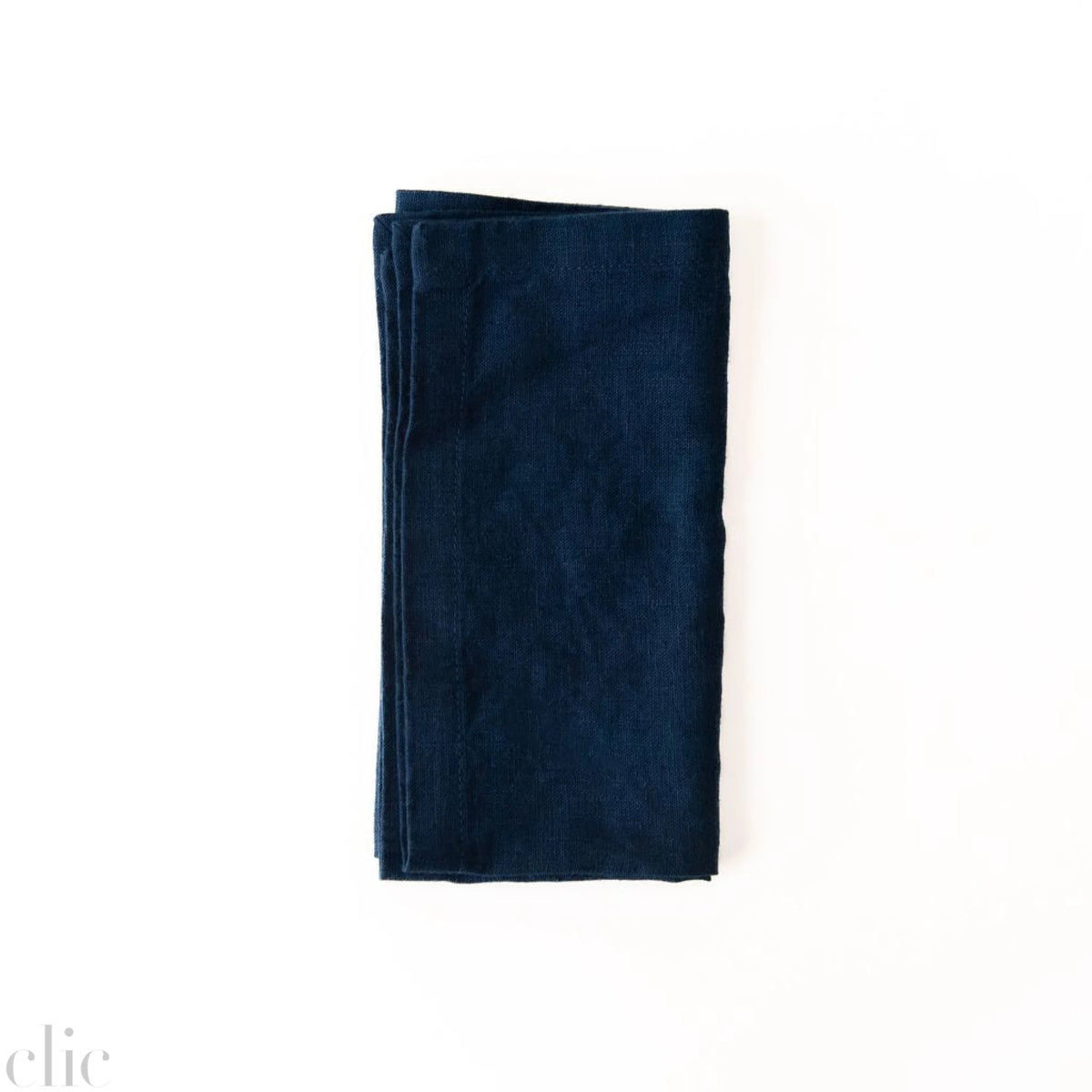 Navy Linen Napkins Set of 2, from Linen Tales