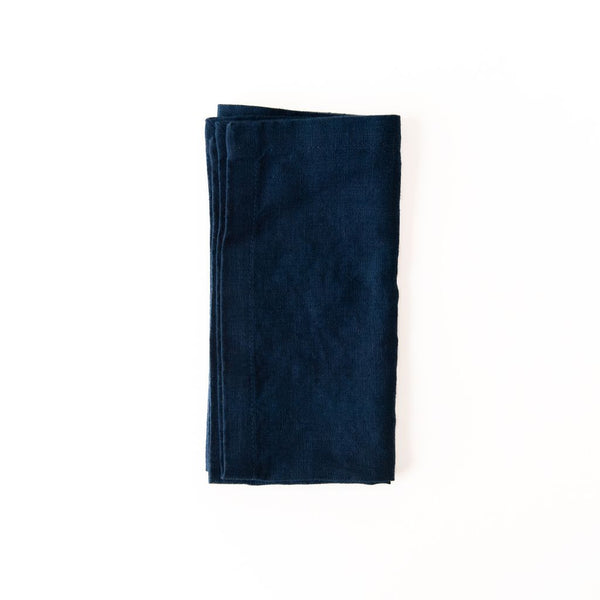 Navy Linen Napkins Set of 2, from Linen Tales