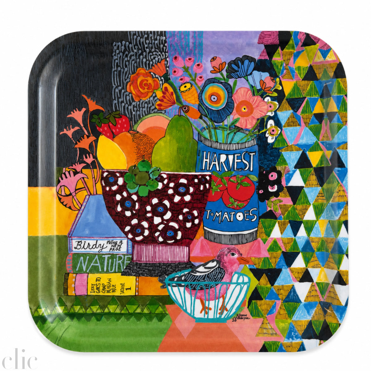 Tomatoes Square Tray, from Avenida Home