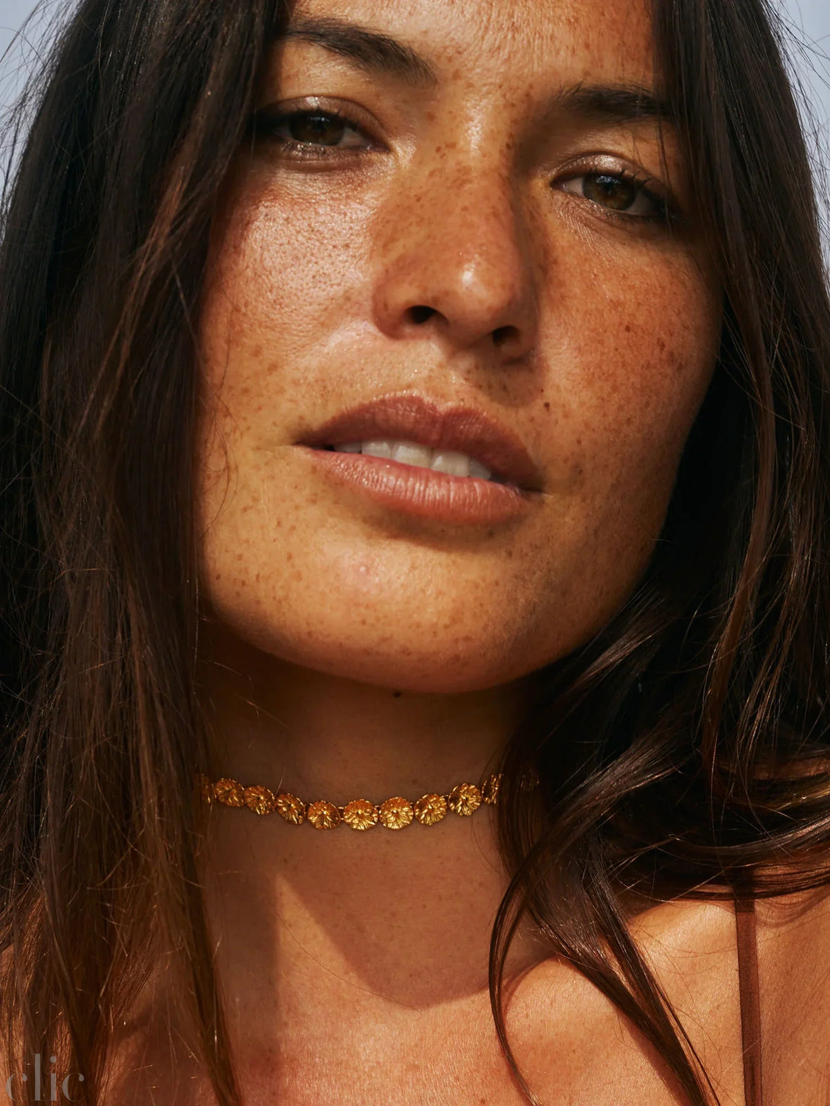 Ensemble Chocker Necklace in Gold Vermeil, from Carina Hardy
