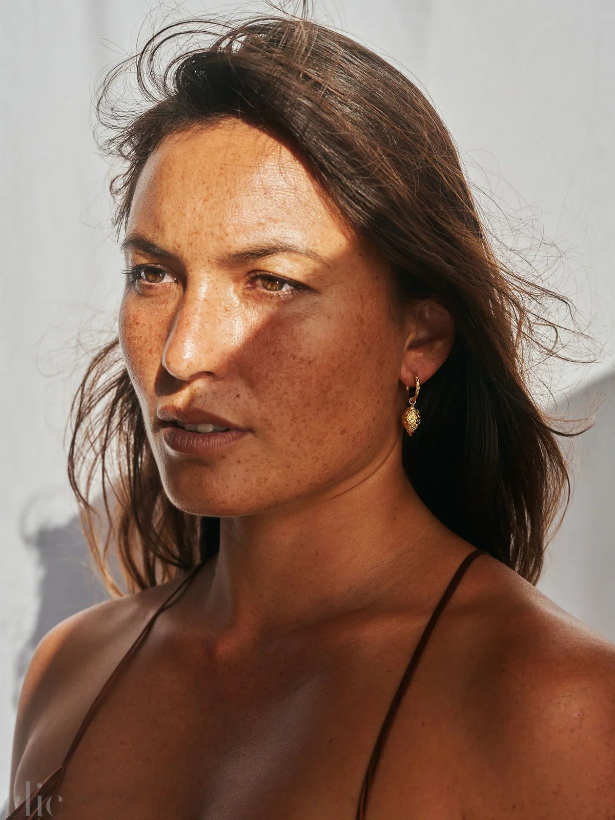LP Jugs Earrings in Gold Vermeil, from Carina Hardy
