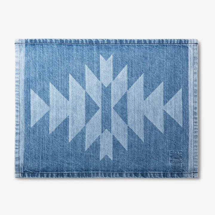 Star Placemat in Light Wash Denim, from Mi Cocina