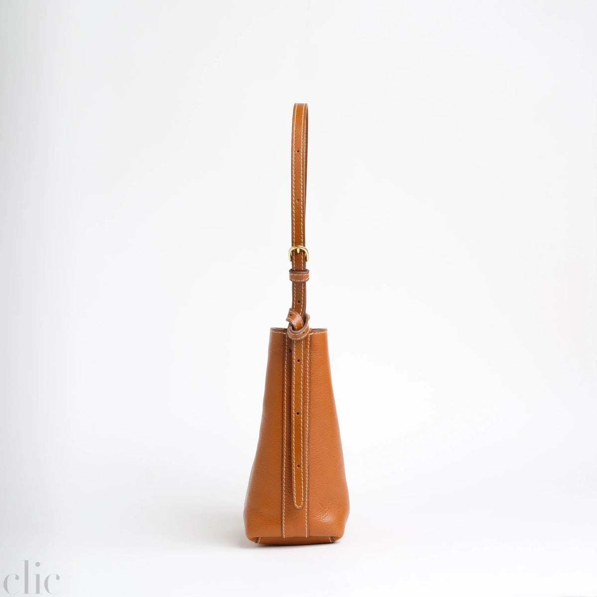 Little Lee Bag in Brown Leather, by Lindquist