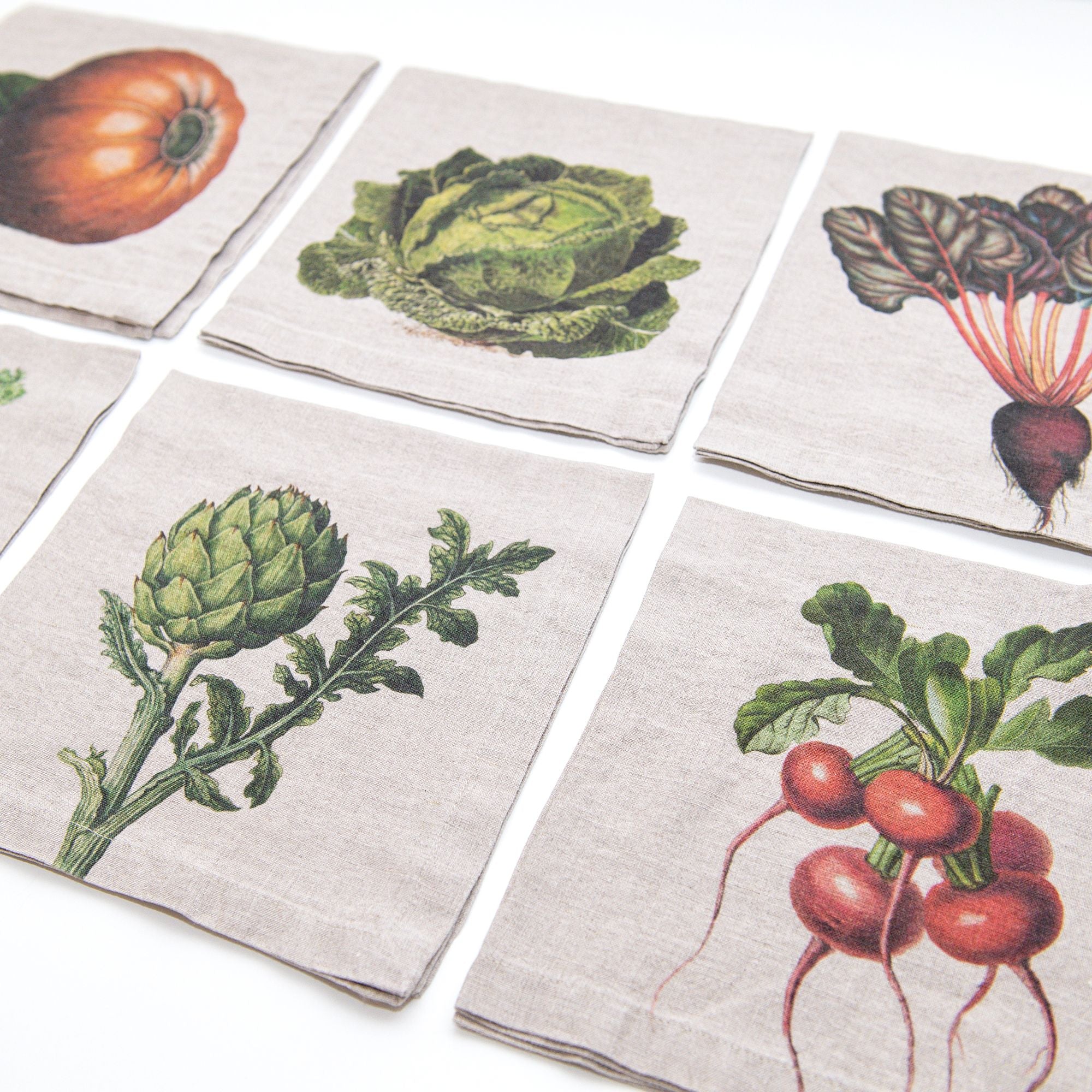 Vegetables Napkins, from Linoroom