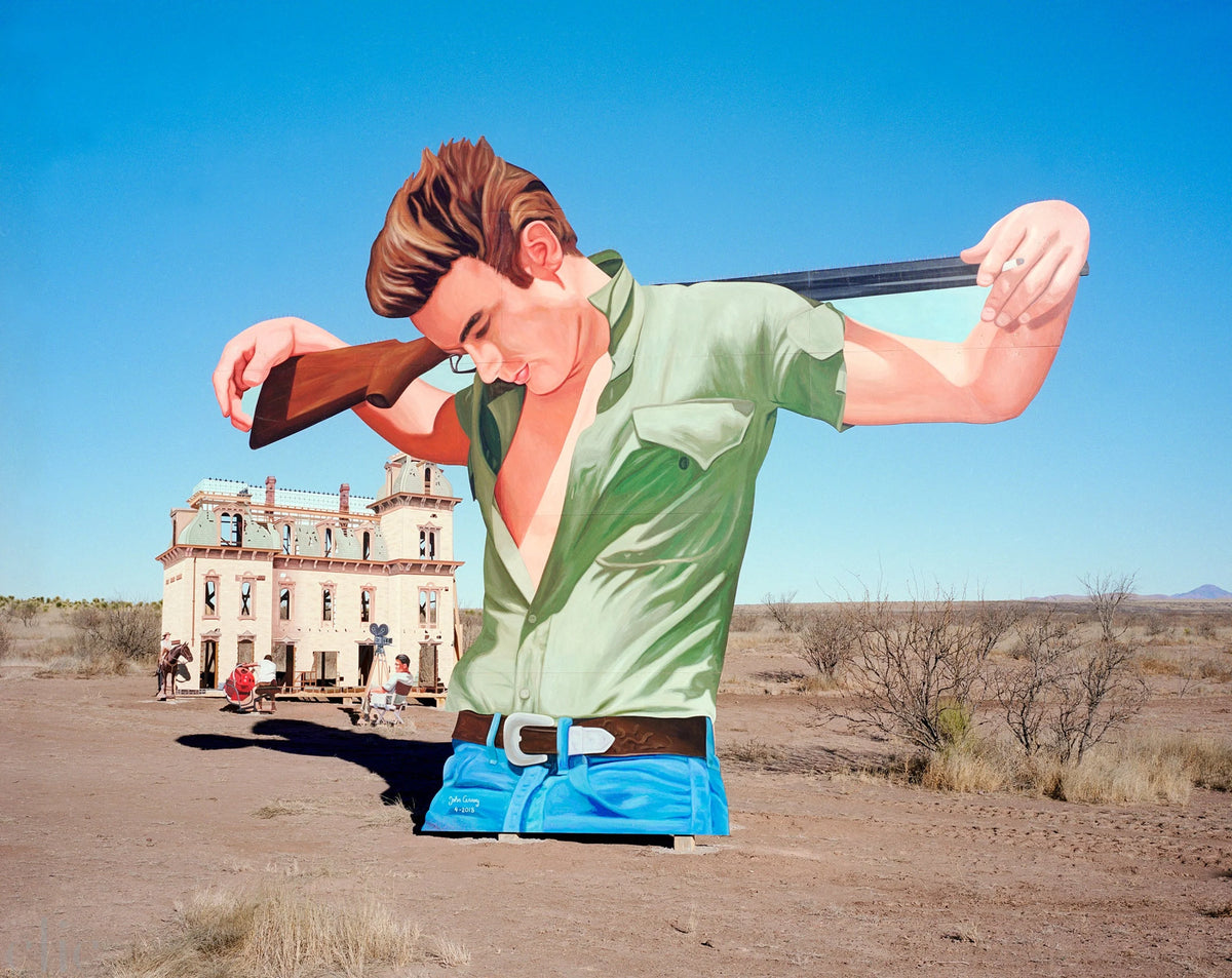 James Dean Highway 90 Texas,by Rob Hann