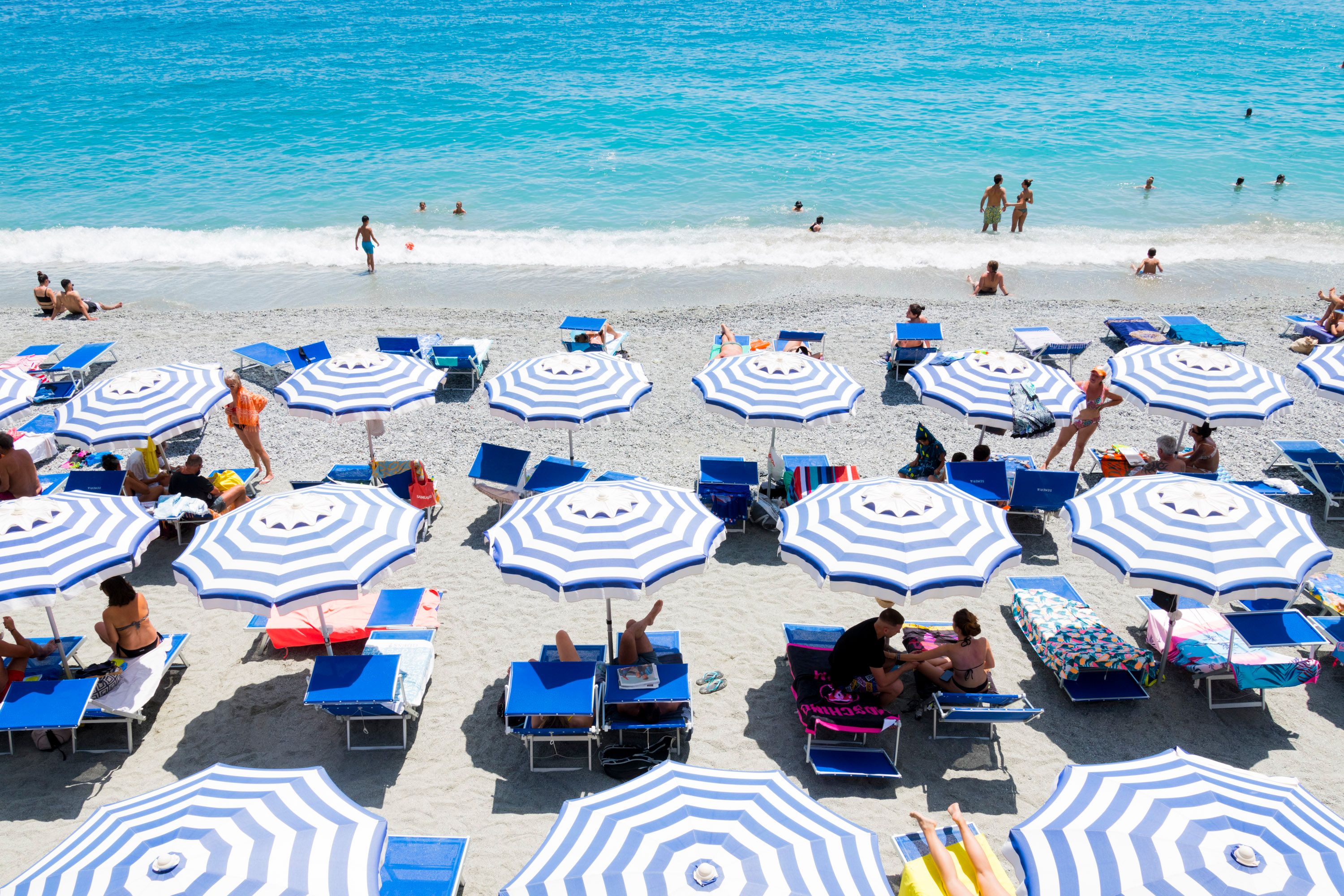 Monterosso Blue 1 by Juliette Charvet