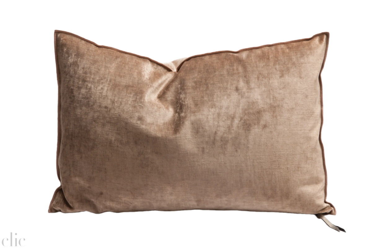 Velvet Pillow 16x24 Terracotta, from Maison De Vacances