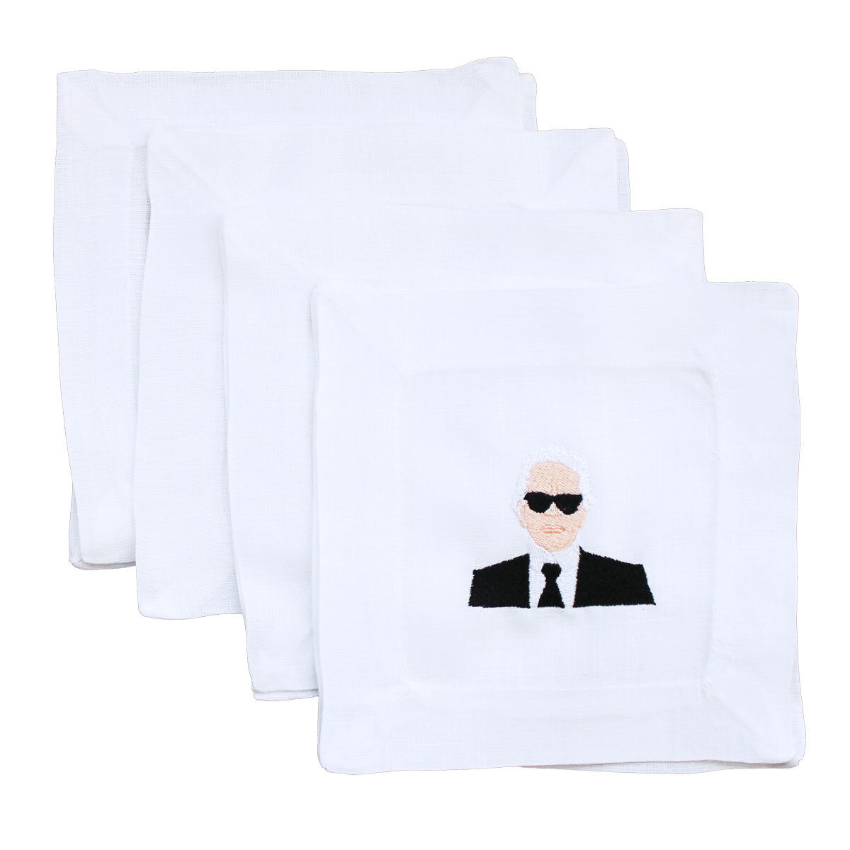 Karl Cocktail Napkins, from Lettermade