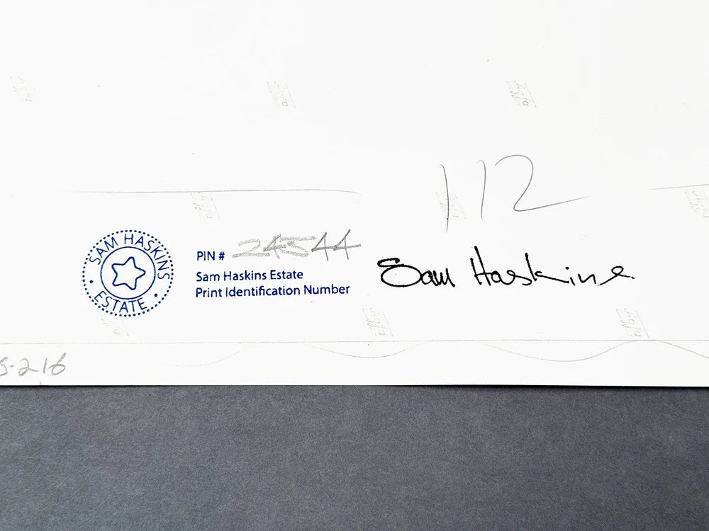 Kate Cycling Cycling Down The Boardwalk - Hyper Rare by Sam Haskins