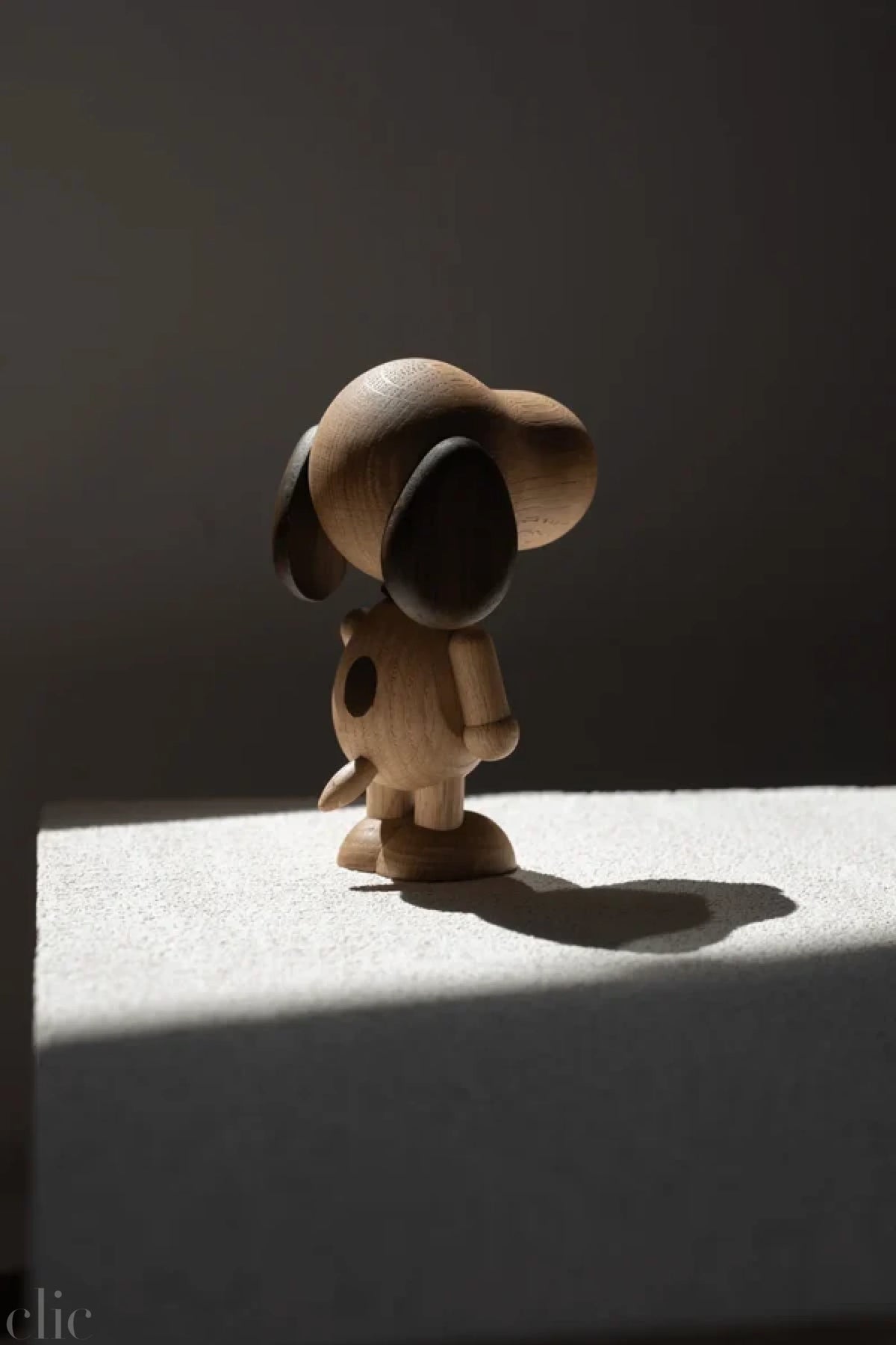 Small Peanut X Snoopy in Smoked Oak, from Boyhood