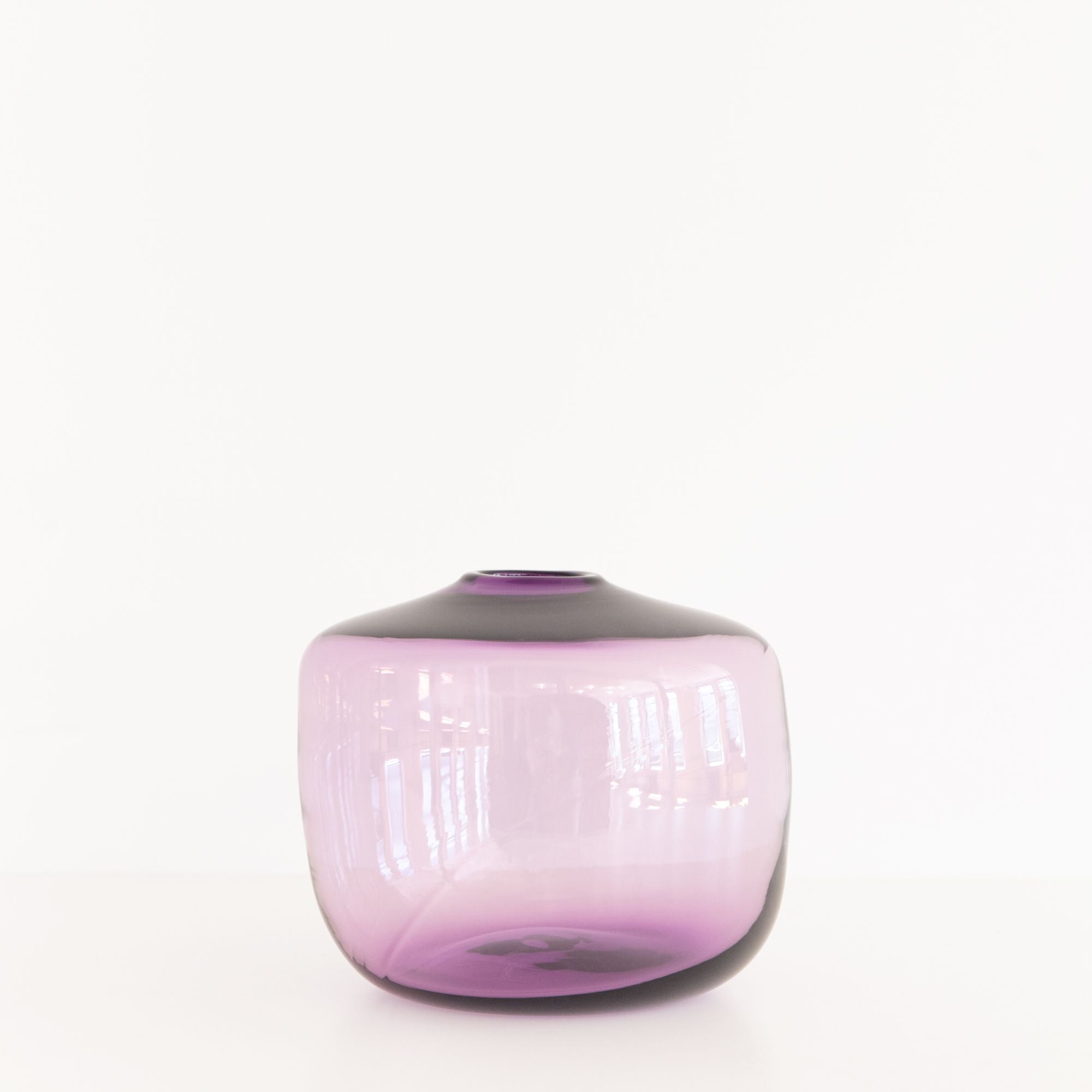 XL Square Gem Vase in Violet, from Gary Bodker