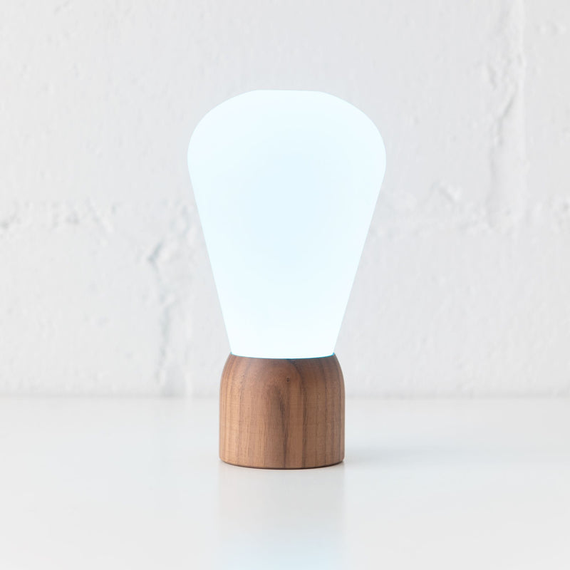 Pentagon Portable Desk Bulb, from Gingko