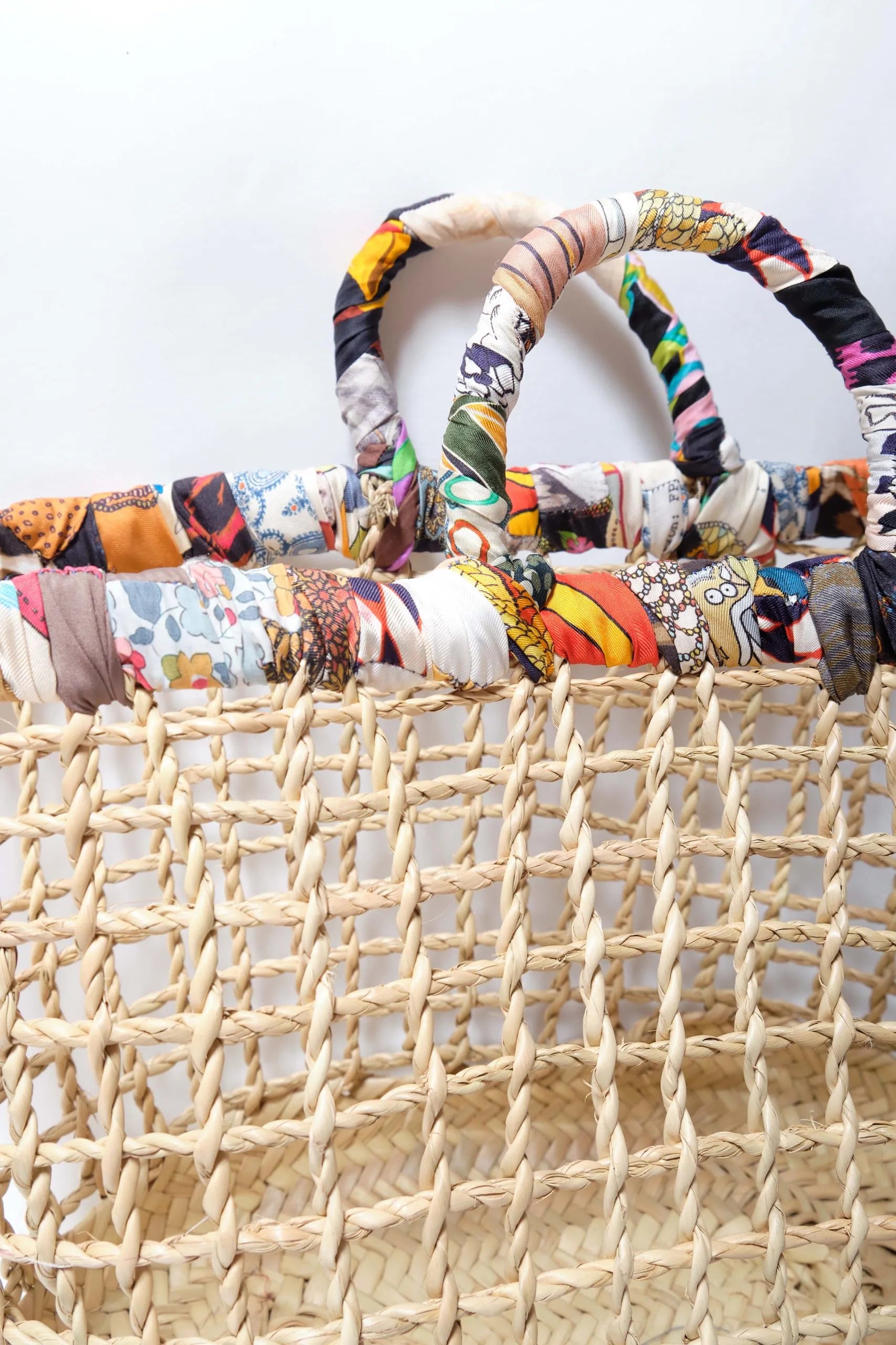 Panier Ajoure Bag in Naturel, from La Prestic Ouiston