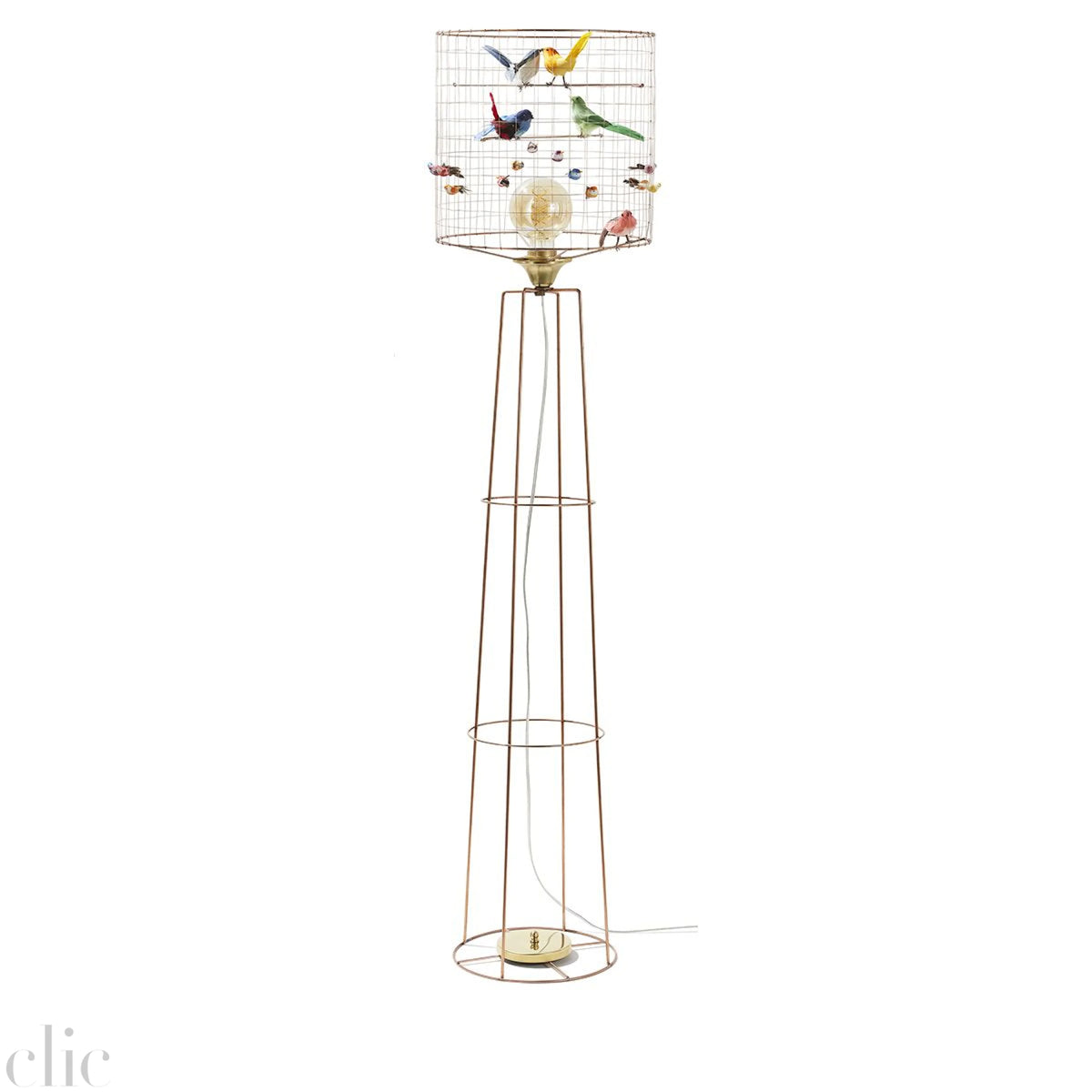 Lampadaire Volière, from Mathieu Challières