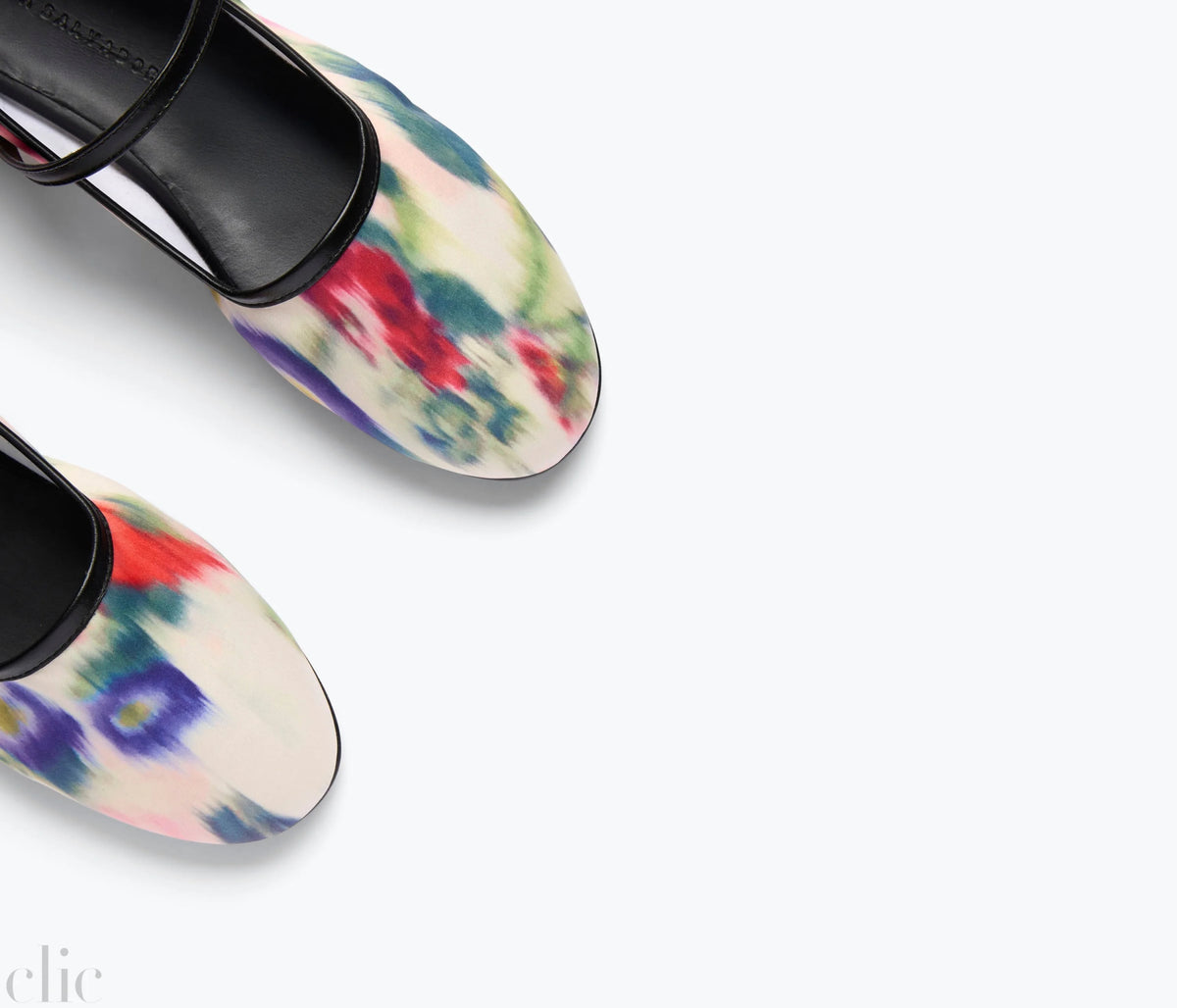 Laurel Mary Jane in Watercolor Satin, from Freda Salvador
